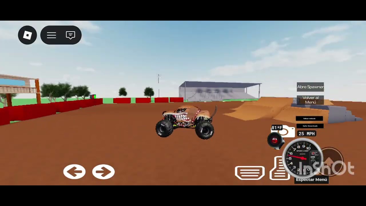 monster mutt en la pista 