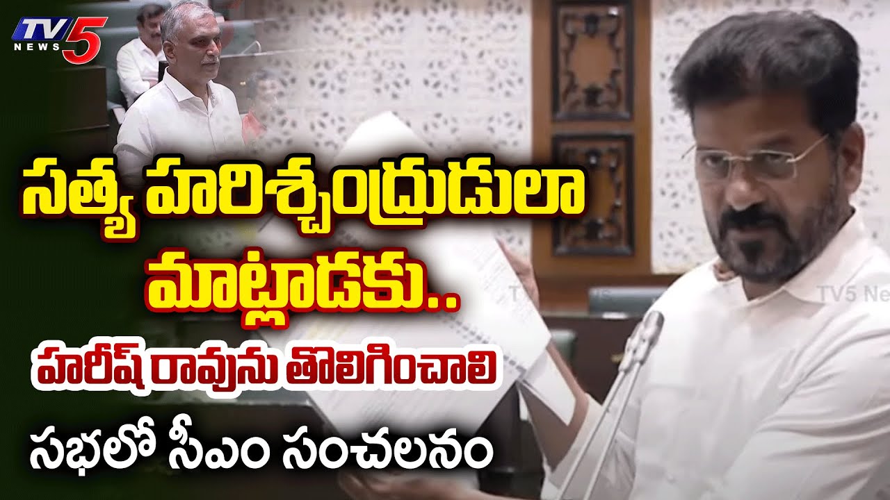 హరీష్ రావును తొలిగించాలి.. | CM Revanth Reddy SENATIONAL Comments on Harish Rao | TV5 News