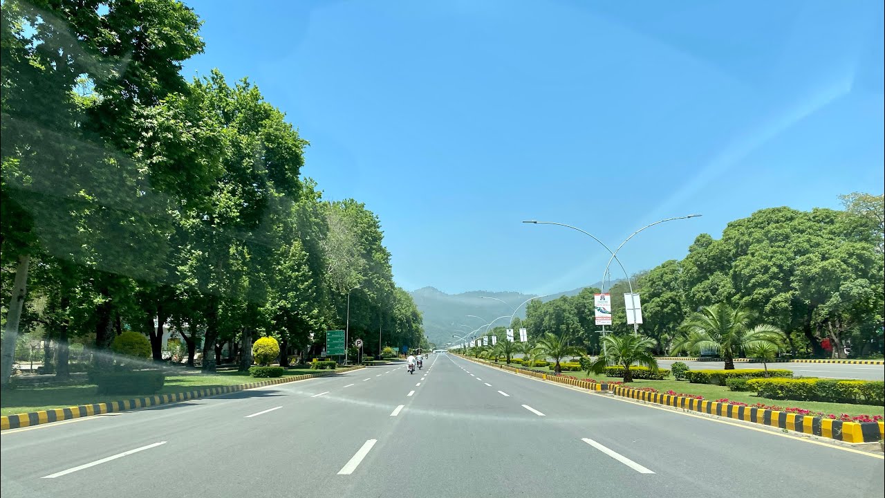 Islamabad City 2021, 4K, Capital Territory, Pakistan 🇵🇰 Virtual Drive through the City