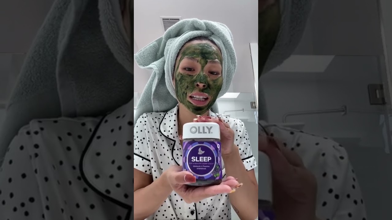 My relaxing nighttime routine with Olly Wellness sleep gummies 