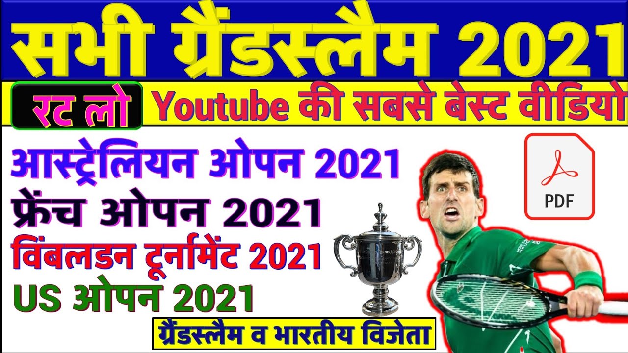 Grandslam Winner 2021 |US Open 2021, Tennis Gk Questions, French Open, Wimbledon, Australian Open