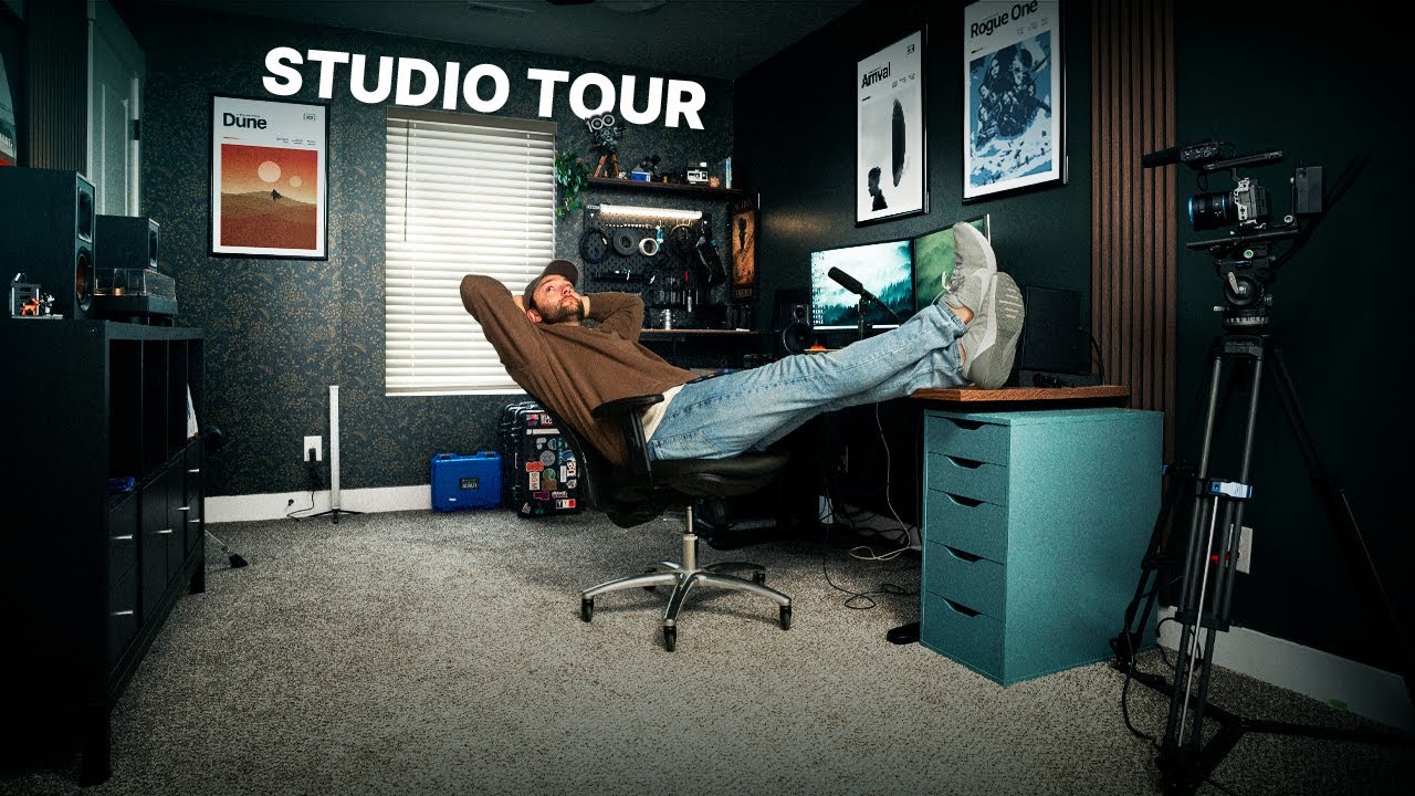 My Ultimate Studio Tour & YouTube Lighting Setup 2025