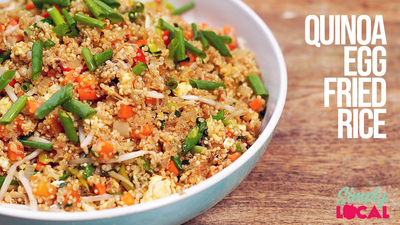 Quinoa "Egg Fried Rice" Recipe