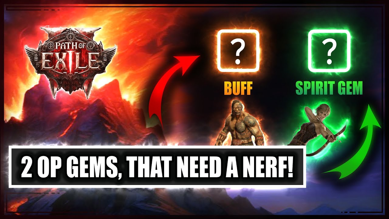 Path of Exile 2: Most Broken Buff and Spirit Gem in Patch 0.2!