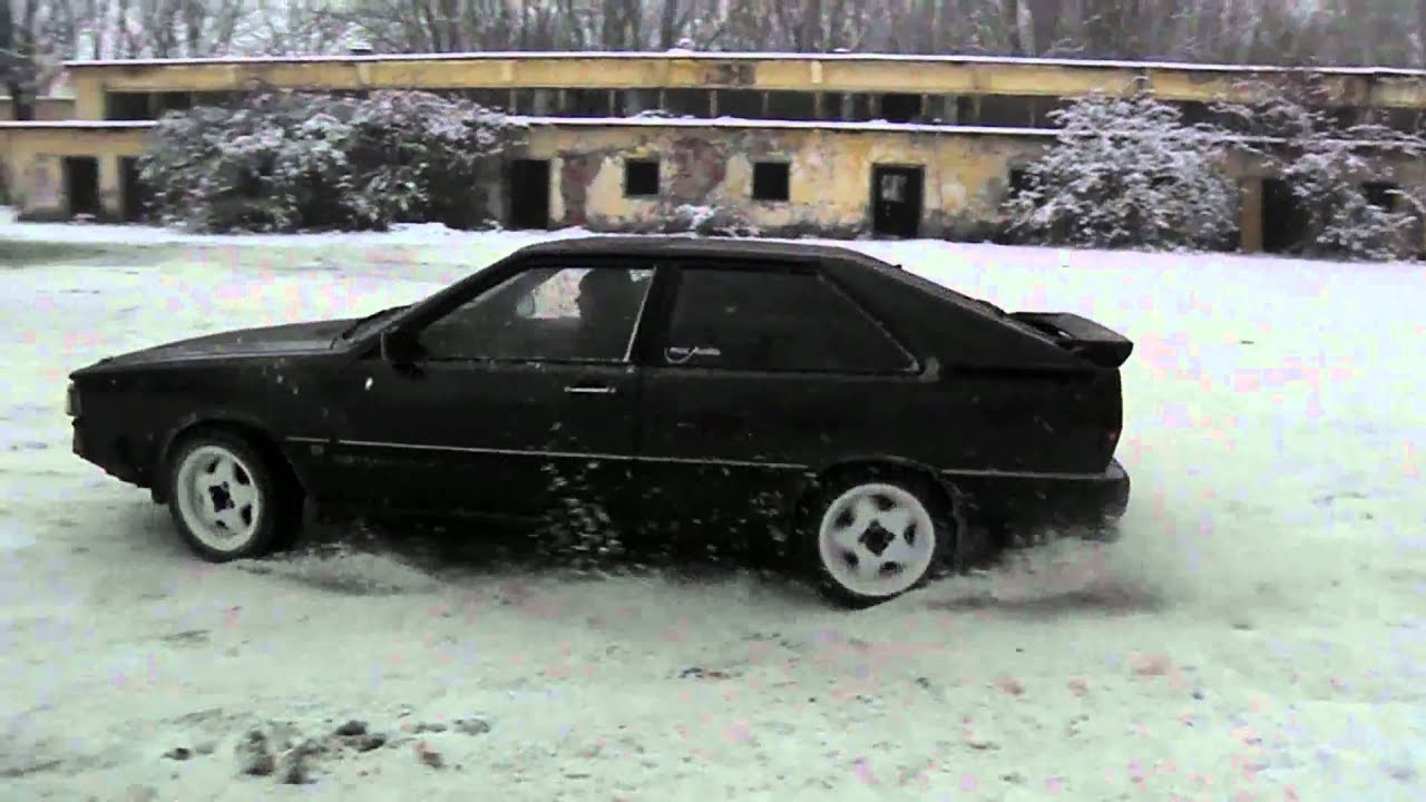 Audi Coupe Quattro + Lancia Delta HF Integrale SNOWFUN [HD]