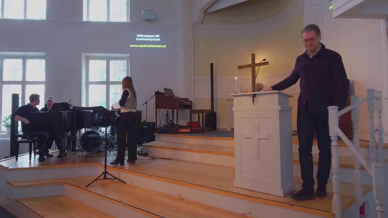 Livestream Centrumkyrkan Sundbyberg 8 Februari 2026