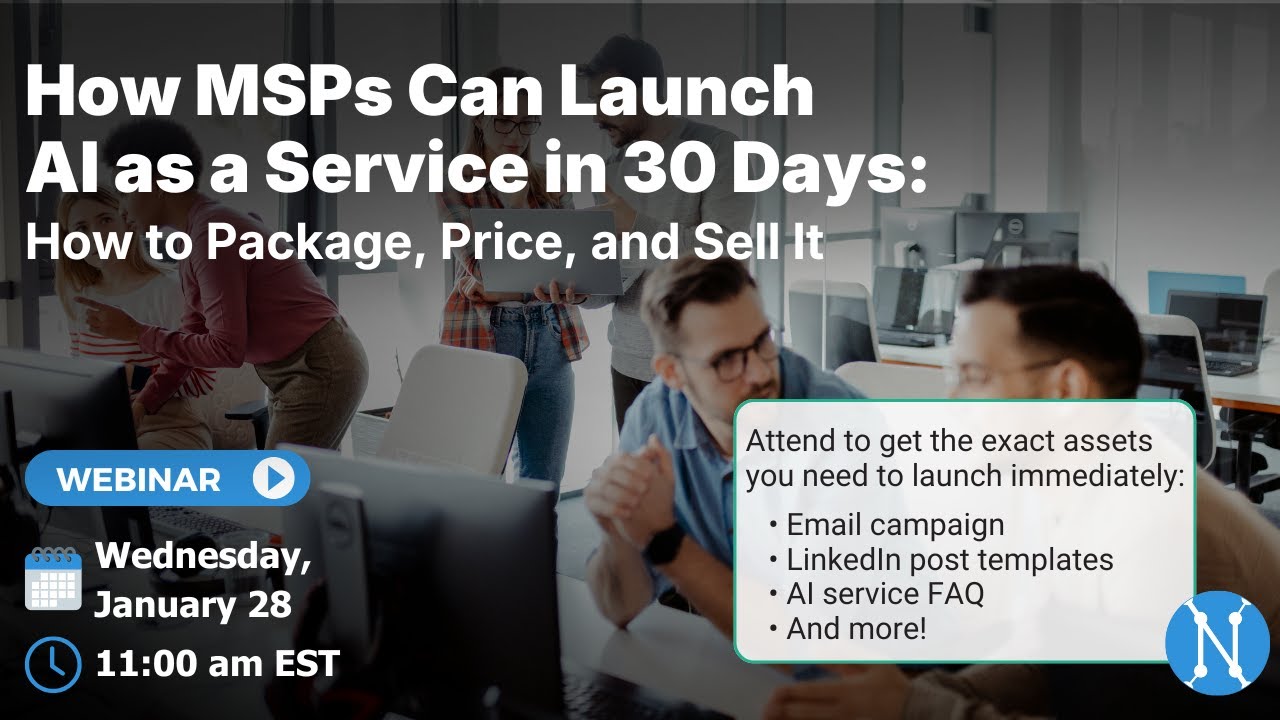 How MSPs Can Launch AI Offering in 30 Days: How to Package, Price, Sell It