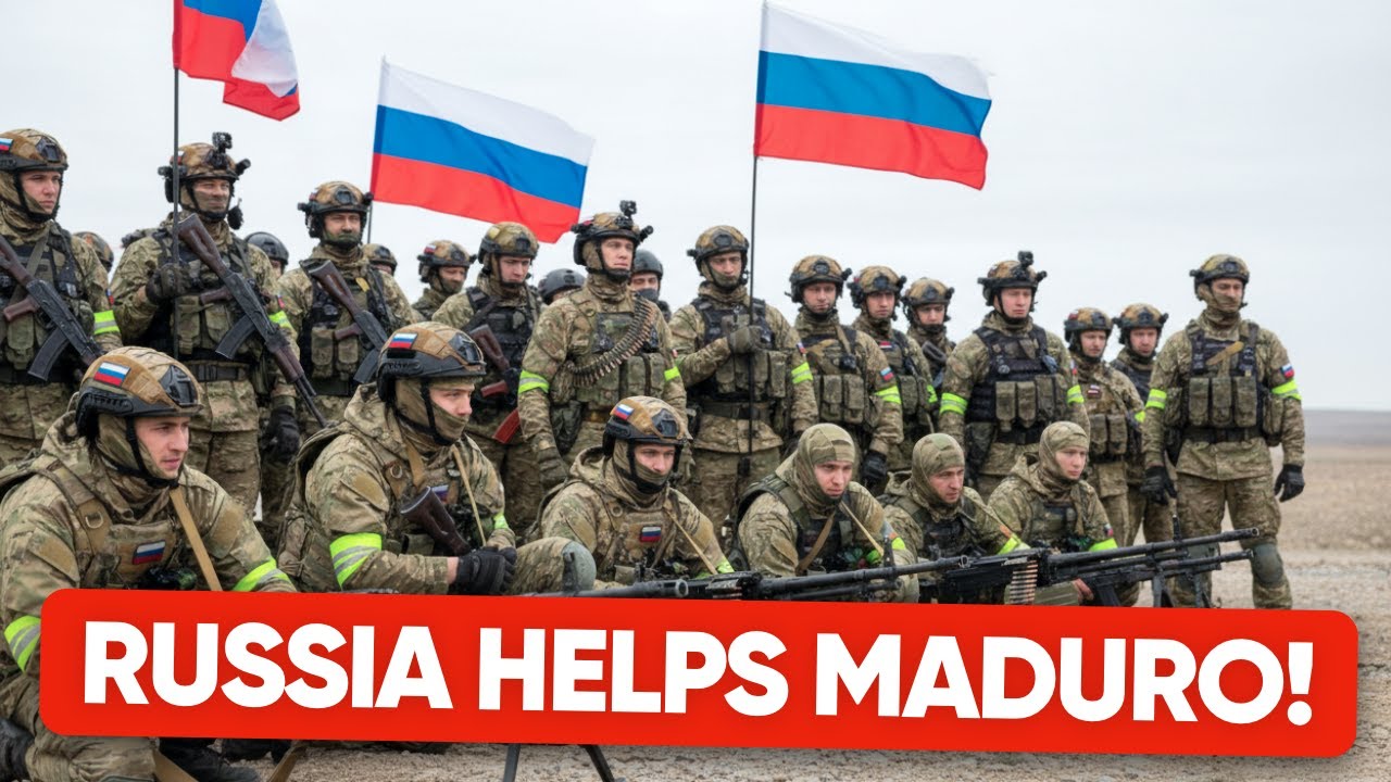 Russia is SENDING TROOPS to Venezuela to help Maduro