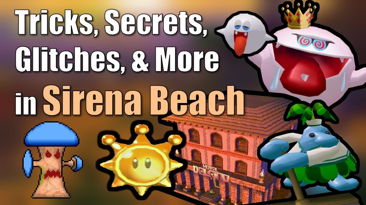 Tricks, Secrets, Glitches, & More in Sirena Beach in Super Mario Sunshine