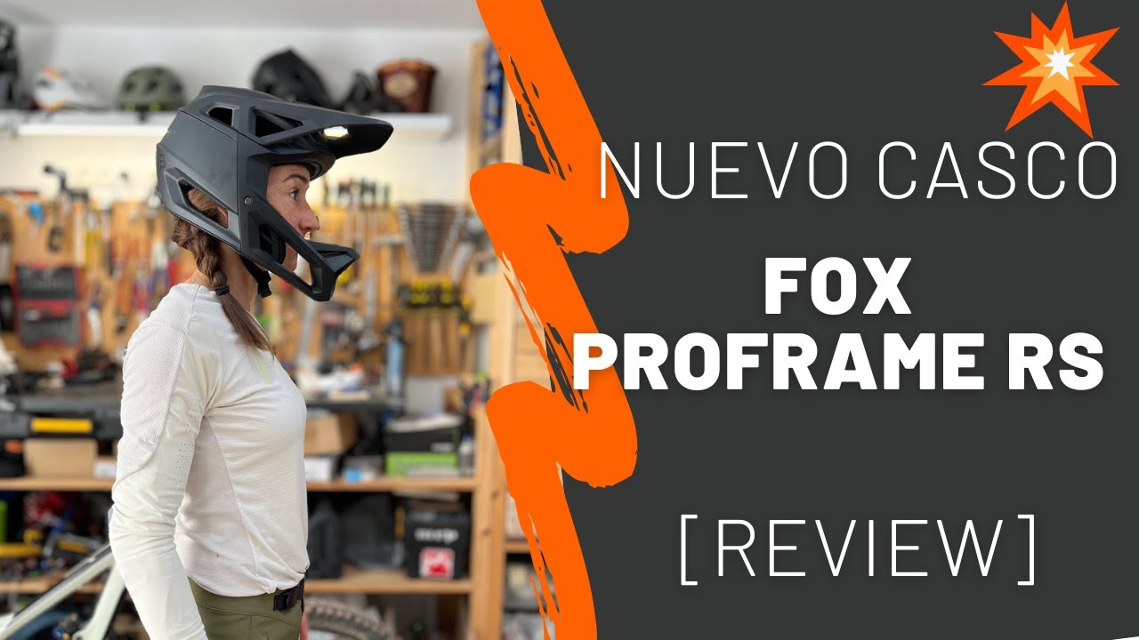 Fox PROFRAME RS: Por qué elegir el casco de ENDURO? - Review de novedades: gopro, boa 360, MIPS, …