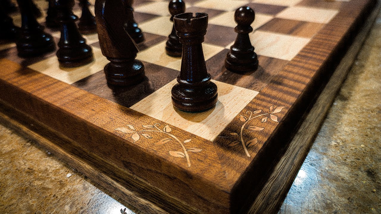 Chess Board DIY Woodworking | Mated in 5 in Style