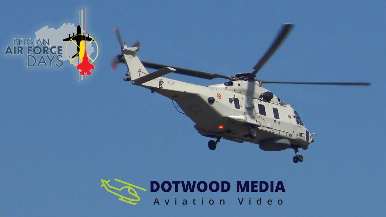 Belgian Air Force Days 2023 - NH90 NFH demo (NATO Frigate Helicopter)