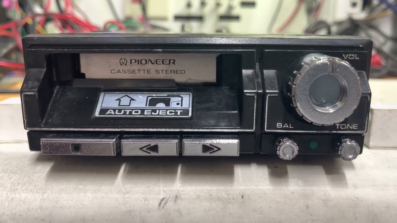 Restauration Platine Cassette Pioneer KP212