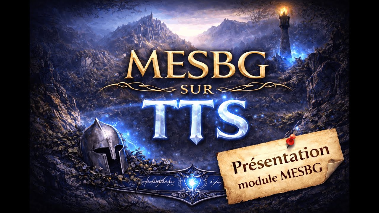 Présentation du module MESBG sur TTS !