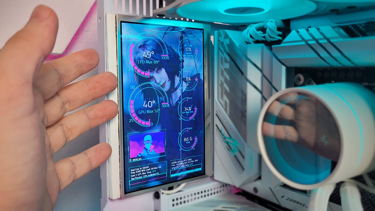 Coloquei sensores na telinha! | Upgrade no Meu Setup