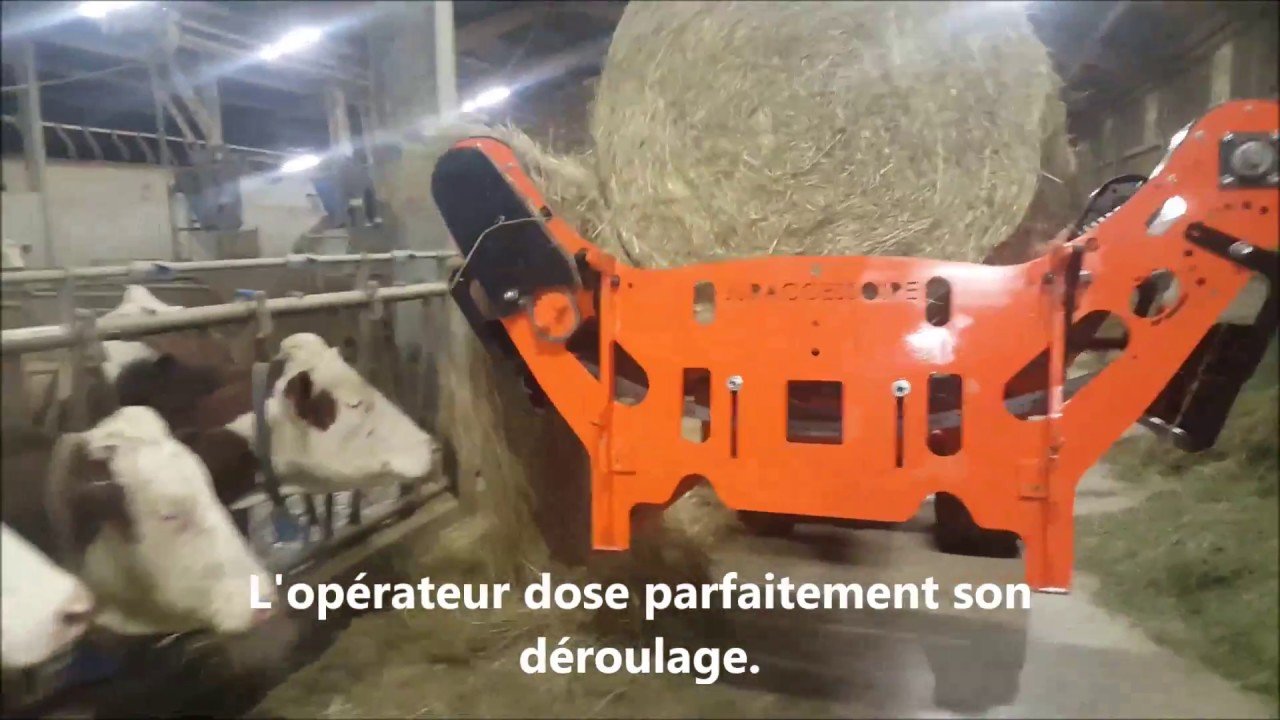 dérouleuse de botte juraccessoire au travail et interview