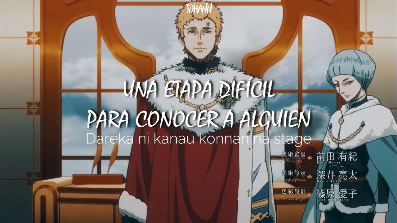 Black Clover OP 3 — Black Rover | Lyrics · Sub Español · Romaji (Resubido)