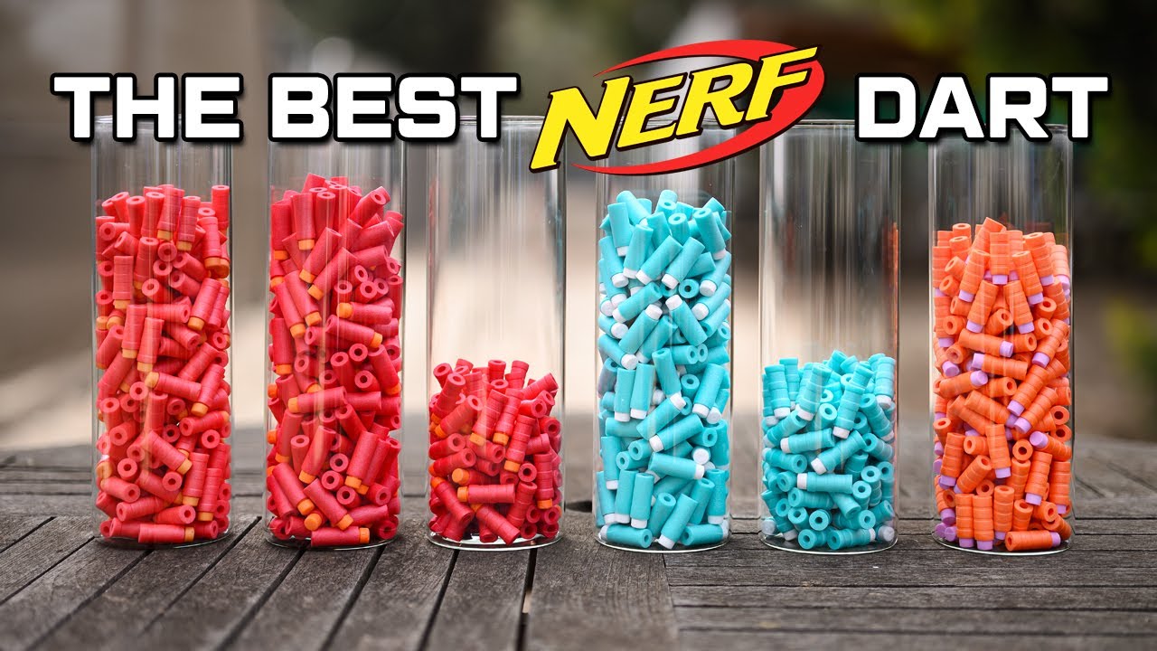 The Best Nerf Dart Tested! (50M 100% Accuracy!)