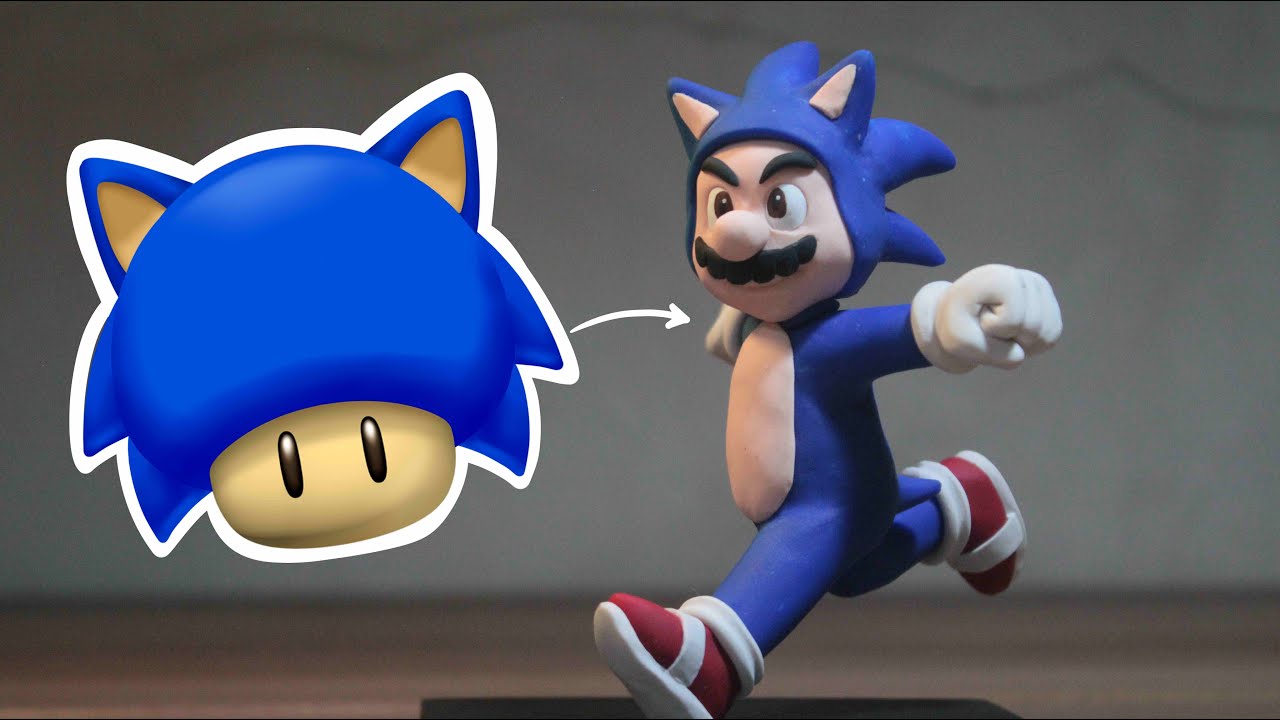 The Sonic Mushroom! New Super Mario Bros Super Power