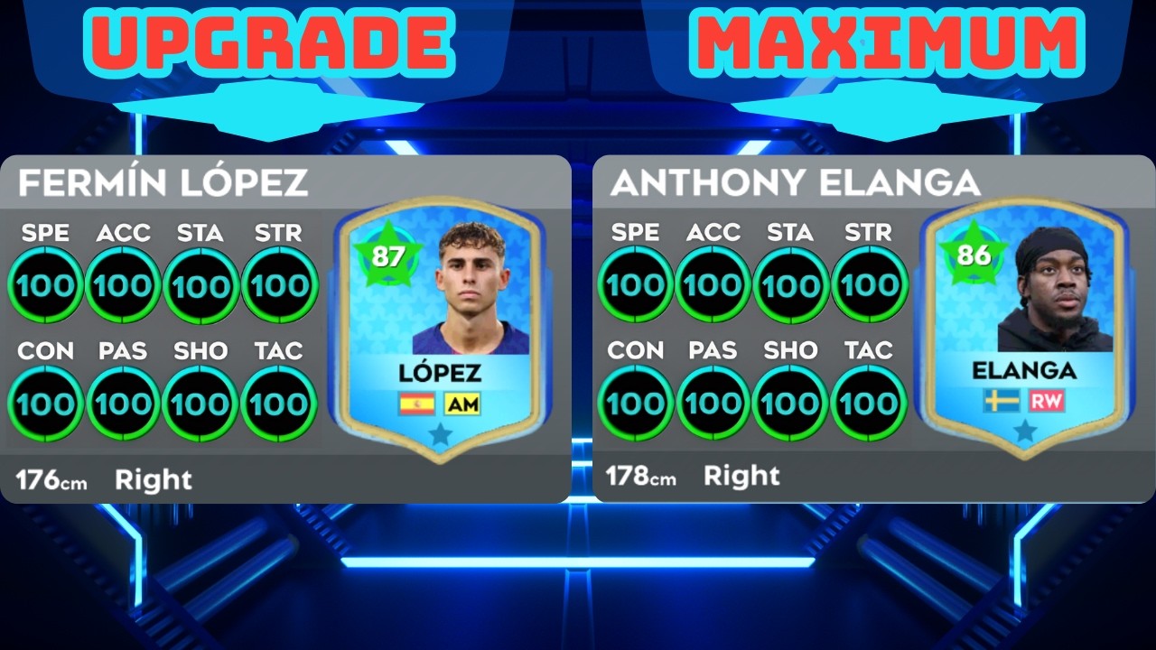 DLS 26 | UPGRADE ✅ Ferm&iacute;n L&oacute;pez 77 & Anthony Elanga 76 ( NEW ) .  Dream League Soccer 2026