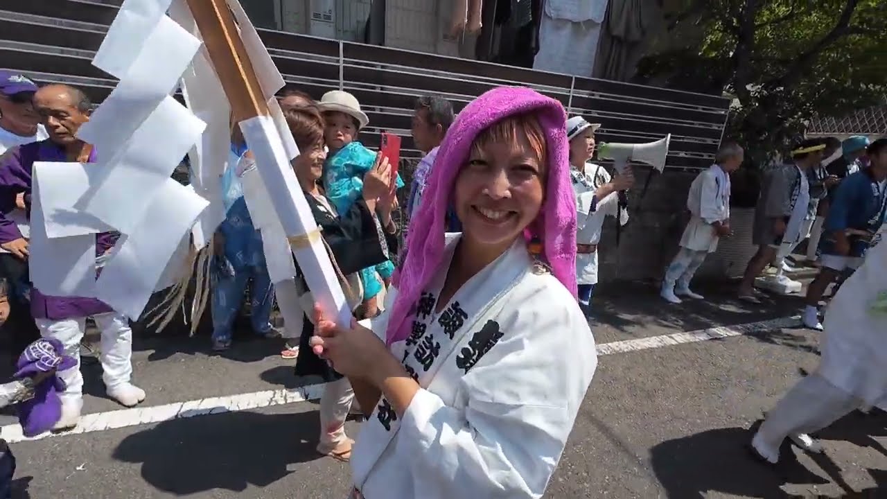 令和七年 藤沢諏訪神社例大祭神輿渡御