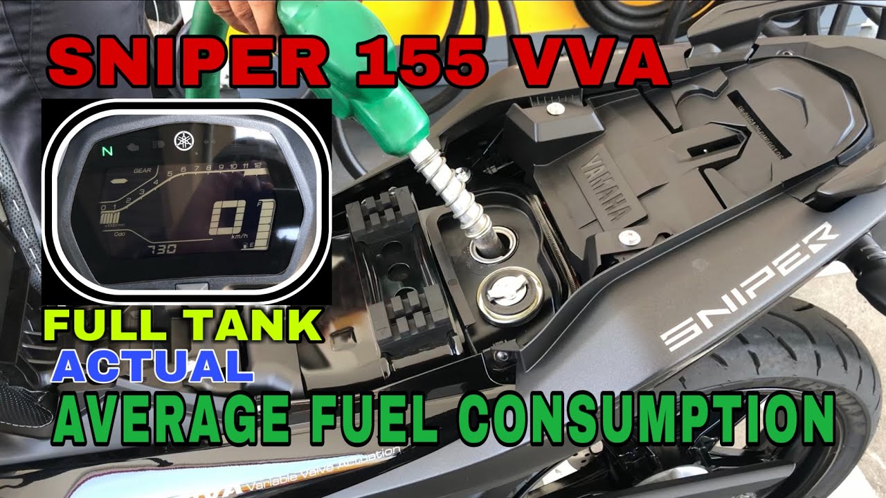 Yamaha Sniper 155 VVA Fuel Consumption Actual Ride Break in