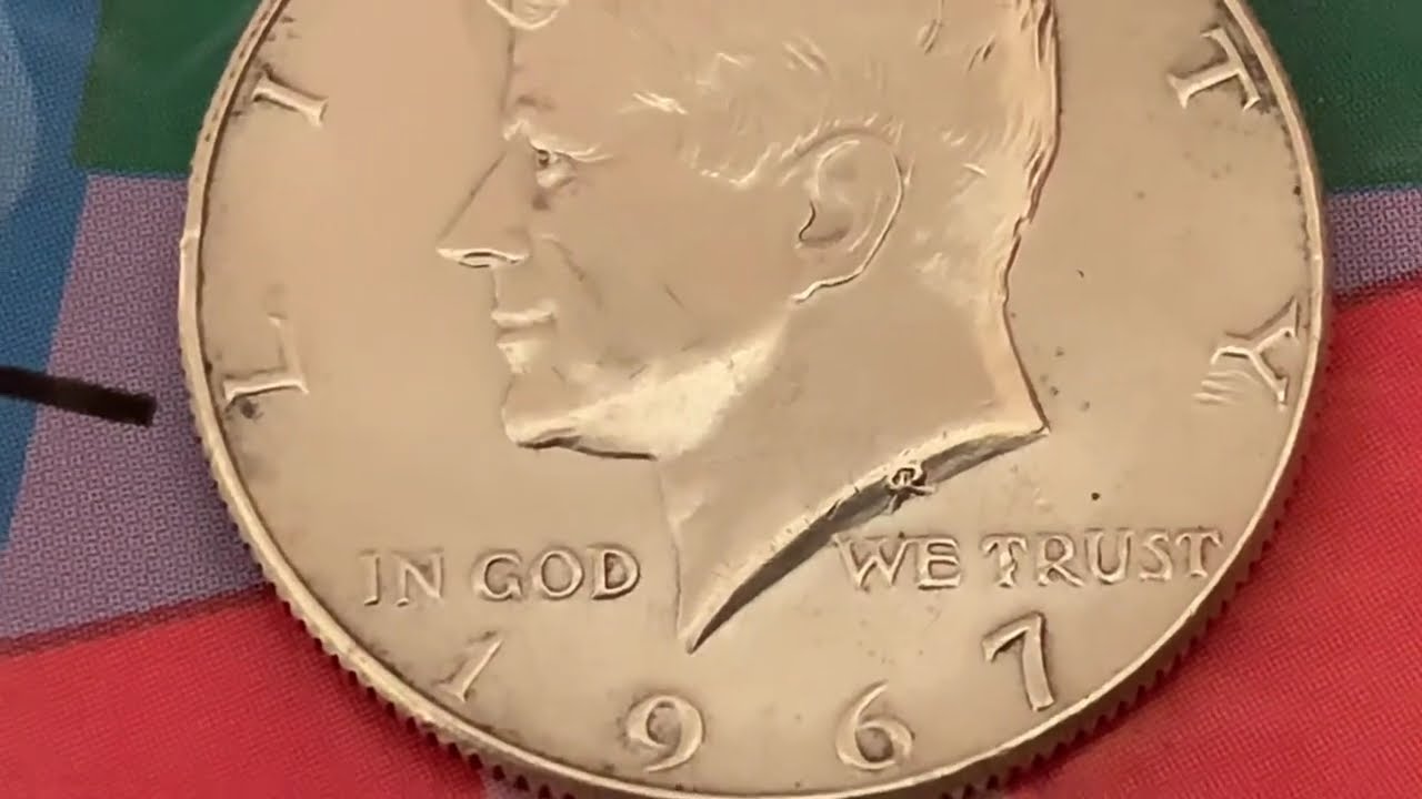 USA 👉🇺🇸👉 KENNEDY HALF SILVER DOLLARS 1967