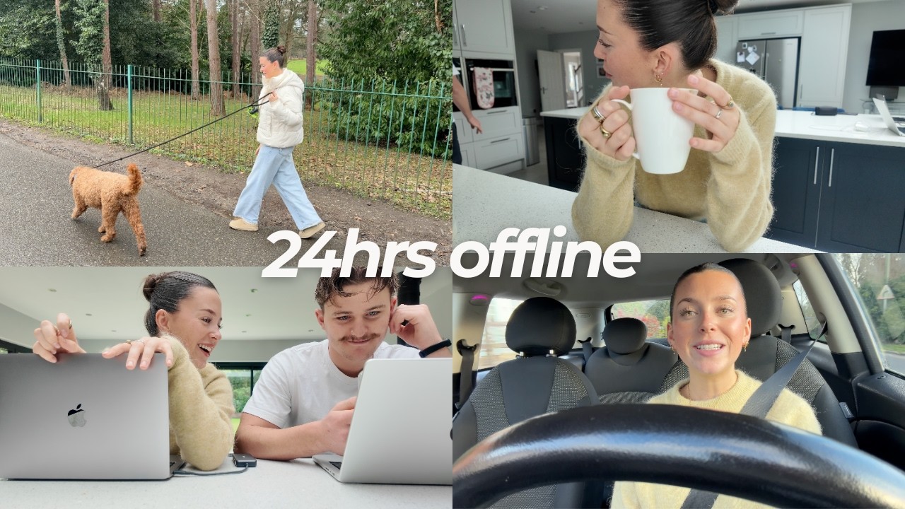 breaking up with my phone for 24 hours