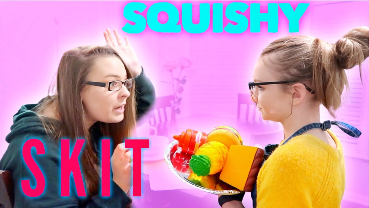 SQUISHY RESTAURANT | FUNNY SQUISHY SKIT | Bryleigh Anne