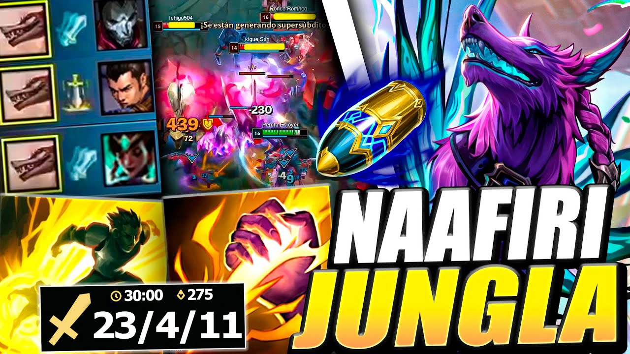 NAAFIRI CON LOS BUFFOS AHORA ESTA ROTA??? MI MEJOR PARTIDA???!!🤯🔥