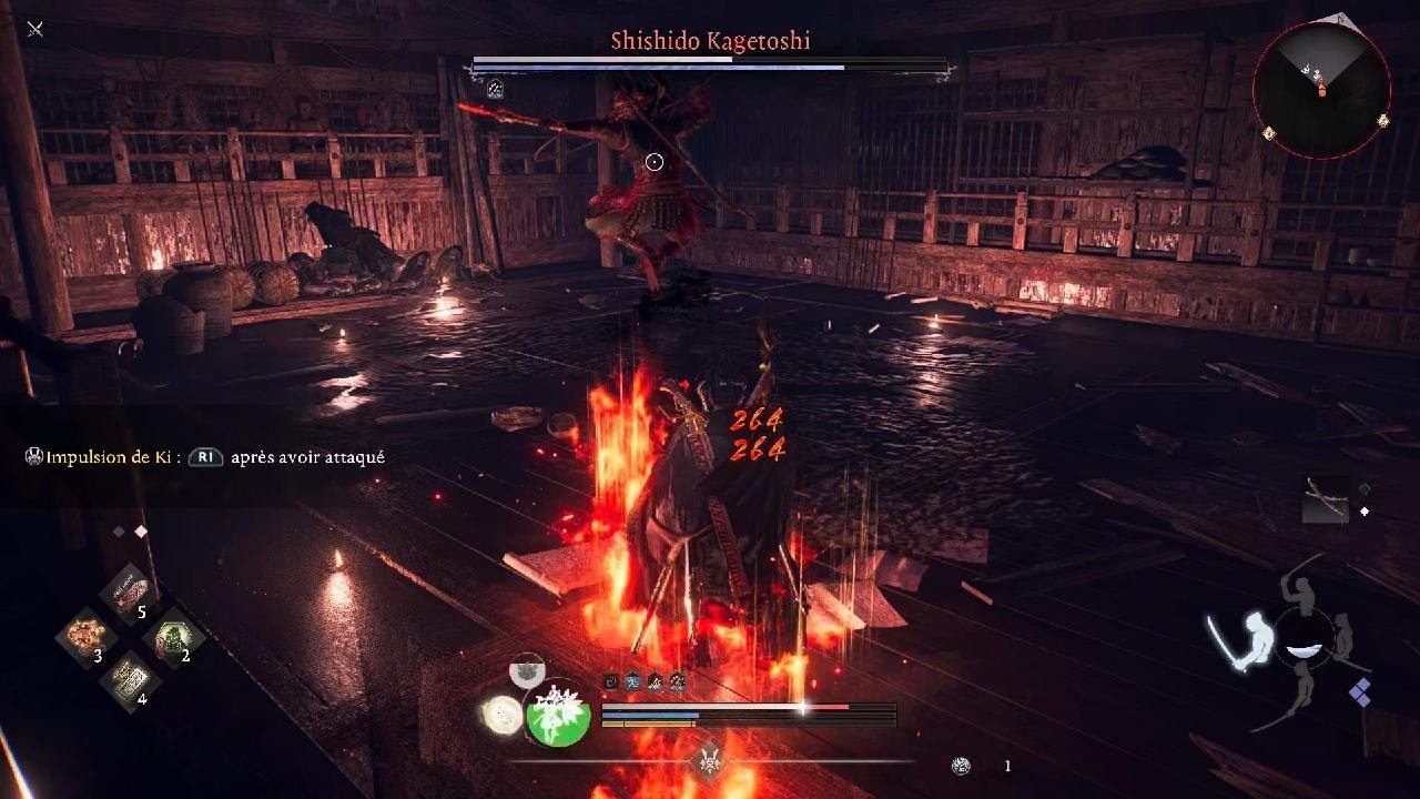 Nioh 3_Battre Shishido kagetoshi en NG+