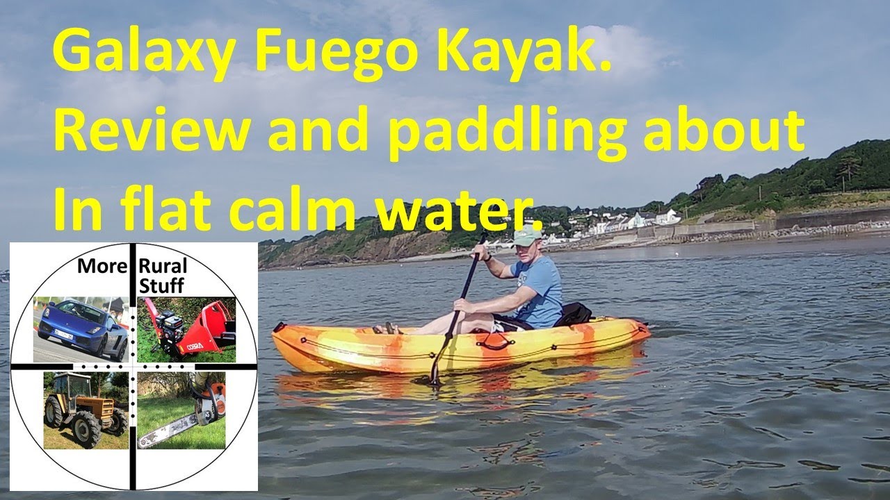 Galaxy Fuego Kayak and Amroth Beach