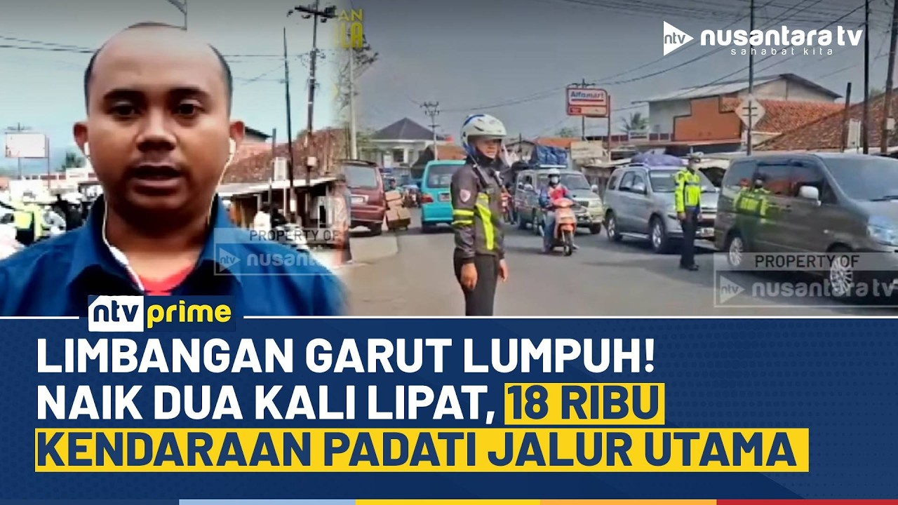Puncak Arus Mudik, Jalur Limbangan Garut Macet Parah! Volume Kendaraan Naik Dua Kali Lipat | NTV