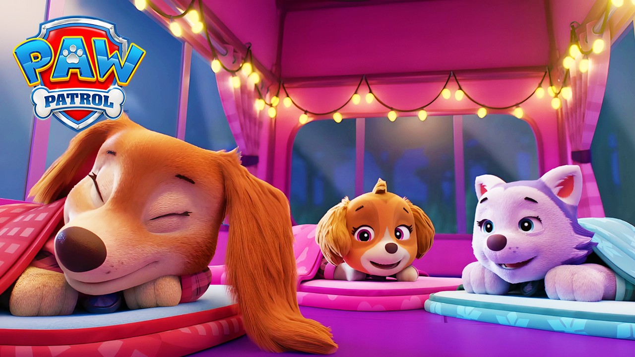 😴 Nocowanie U Skye I Przyjaci&oacute;ł! 😴 (Kompilacja) | Psi Patrol PAW Patrol Po Polski