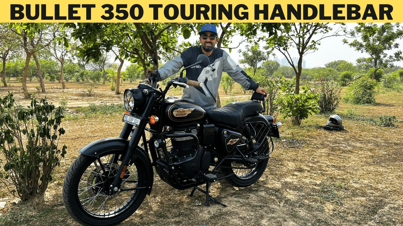 Bullet 350 Touring Handlebar | Best Handlebar for Bullet 350 and Classic 350 |