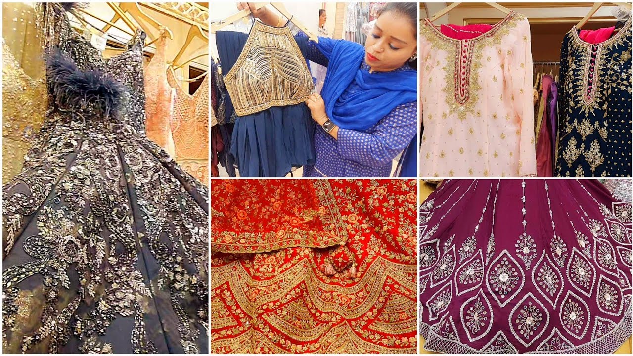 Amritsar Famous Showroom Gullu Exclusive|Designer Gowns and Lehngas latest varieties