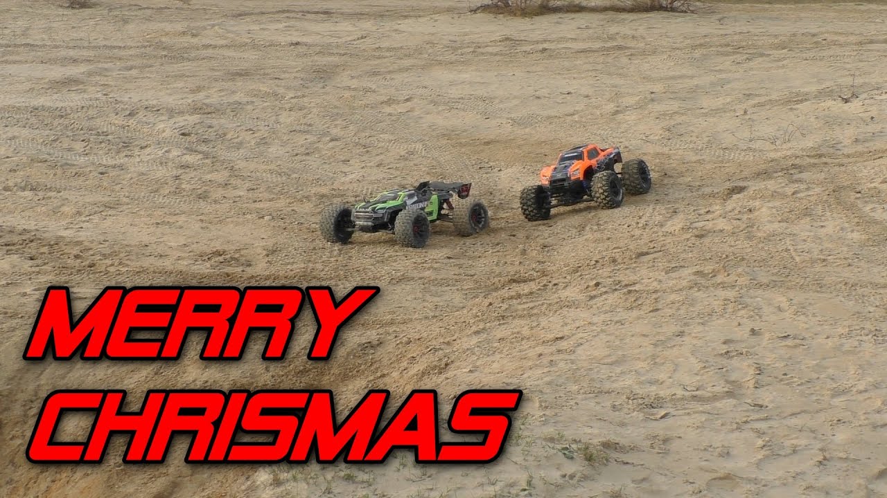 GRCP Adventskalender #24 Arrma Kraton 8s vs Traxxas X Maxx 8s Rennen [German]