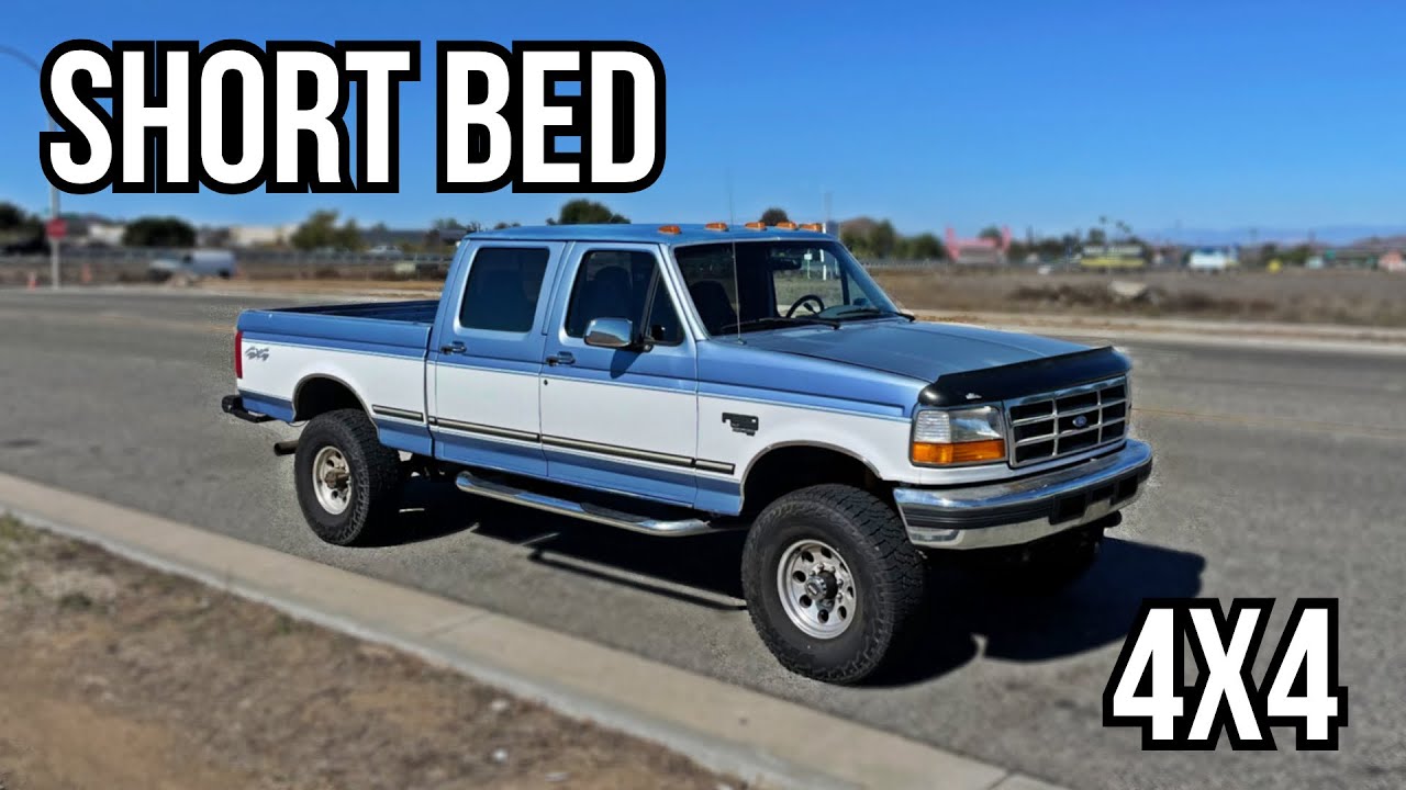 My New 1996 F250 7.3 OBS CCSB Walk Around