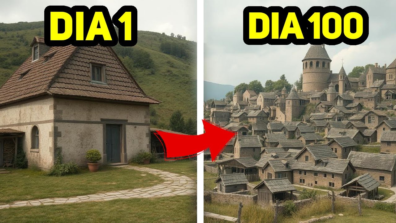 COMO PASSEI 100 DIAS E CONSTRUÍ UMA DINASTIA LENDÁRIA EM MEDIEVAL DYNASTY - O FILME