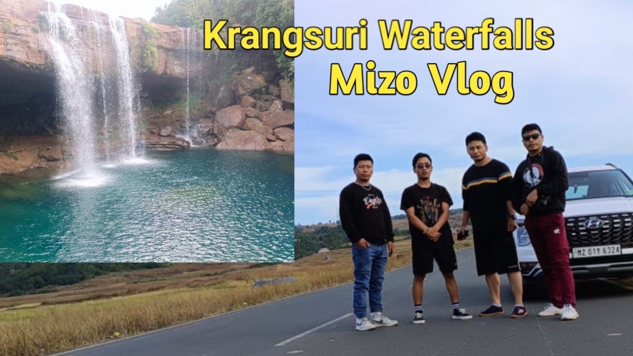Mizo Vlog // Shillong Trip 🚗 EP - 2 //  Krangsuri waterfalls
