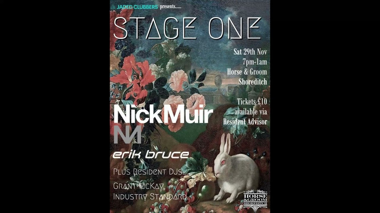 Erik Bruce - Live at Stage One presents EV3 feat Nick Muir and Erik Bruce - November 2025