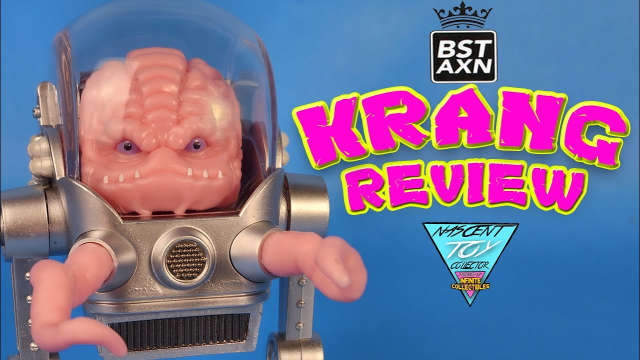 BST AXN Bubble Walker Krang Review and Comparison NEW for 2023| Nascent Toy Collector