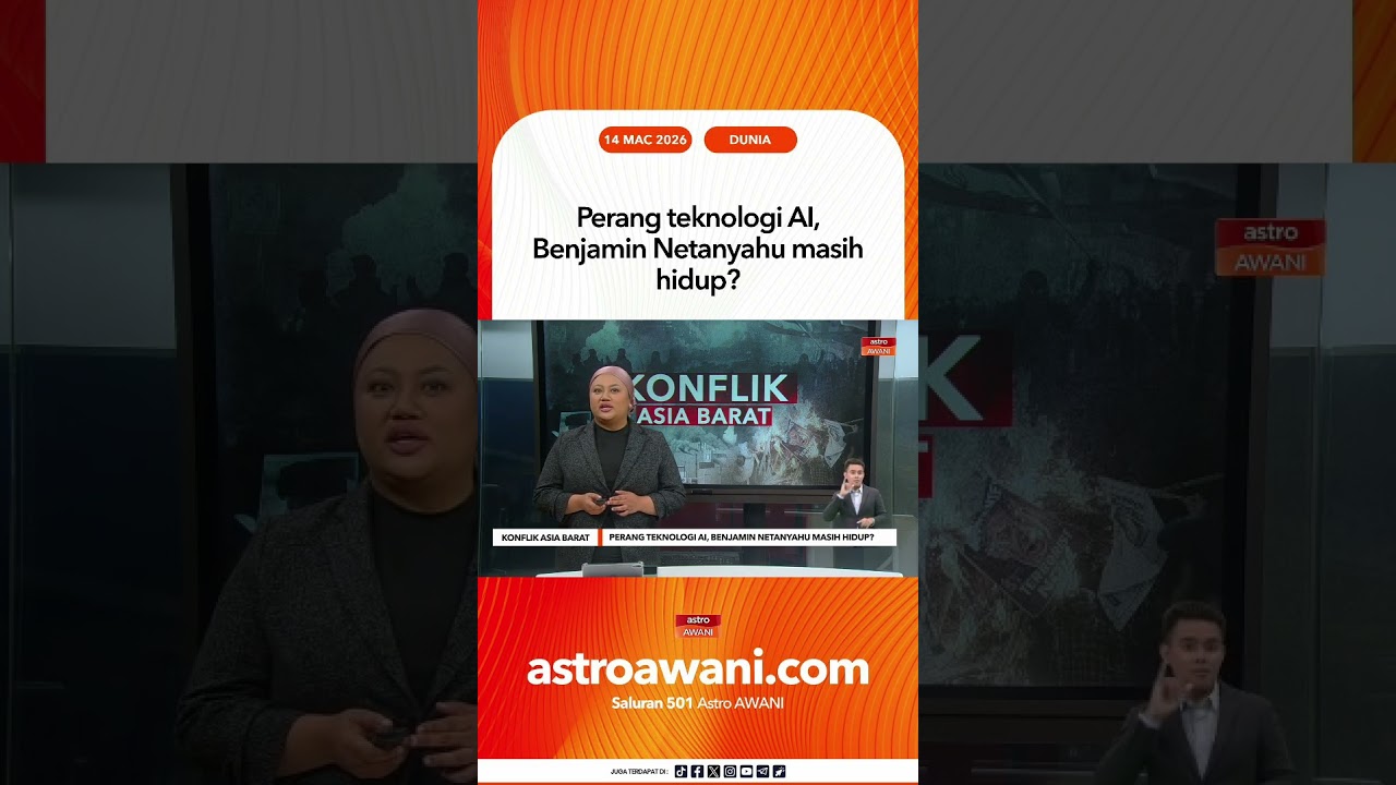 Perang teknologi AI, Benjamin Netanyahu masih hidup?