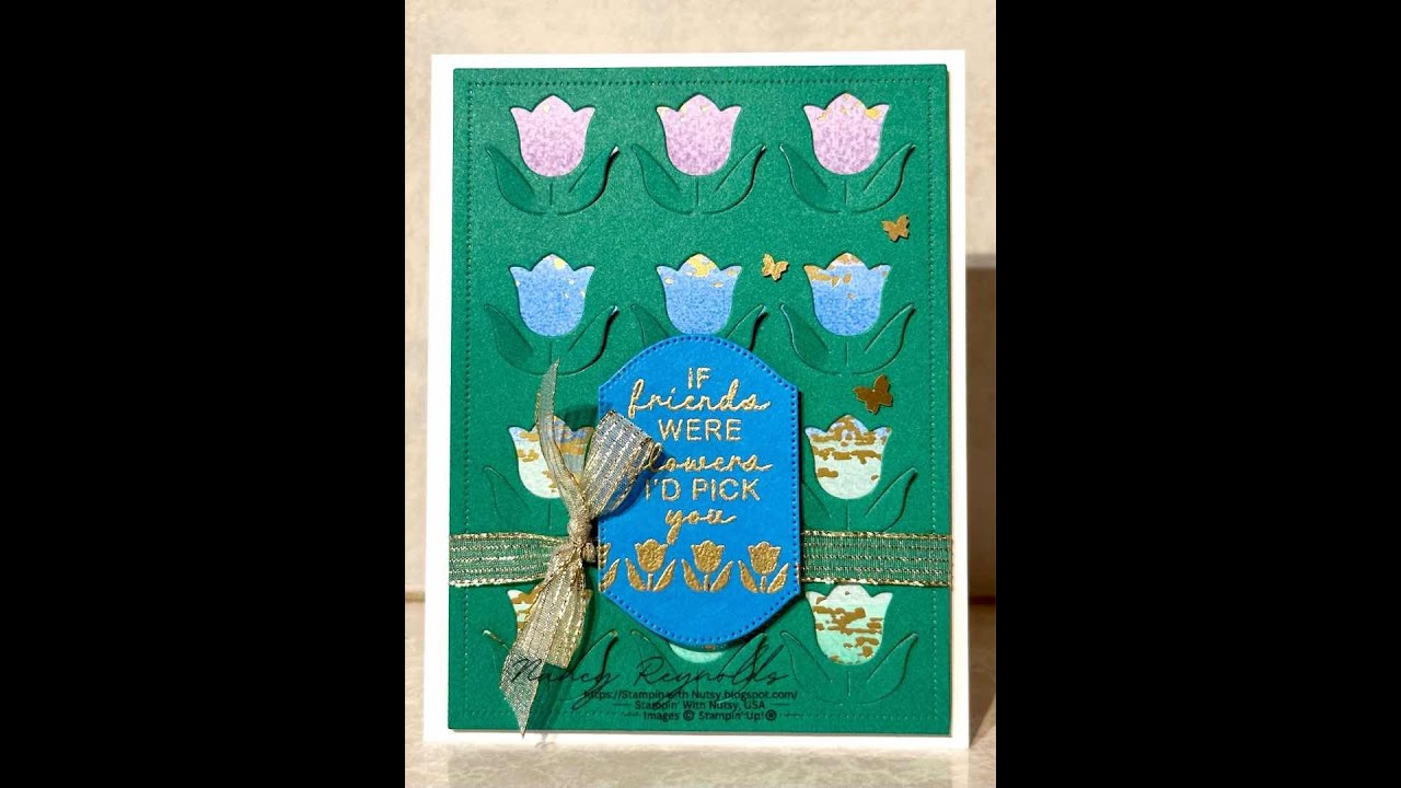 Sunshine & Tulips Friendship Card