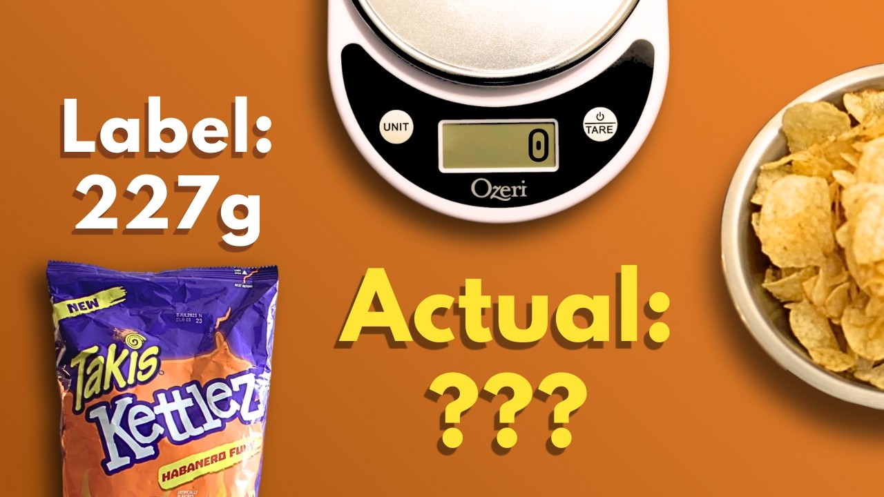 Takis Kettlez Fuego 227g: Weight Claim Tested
