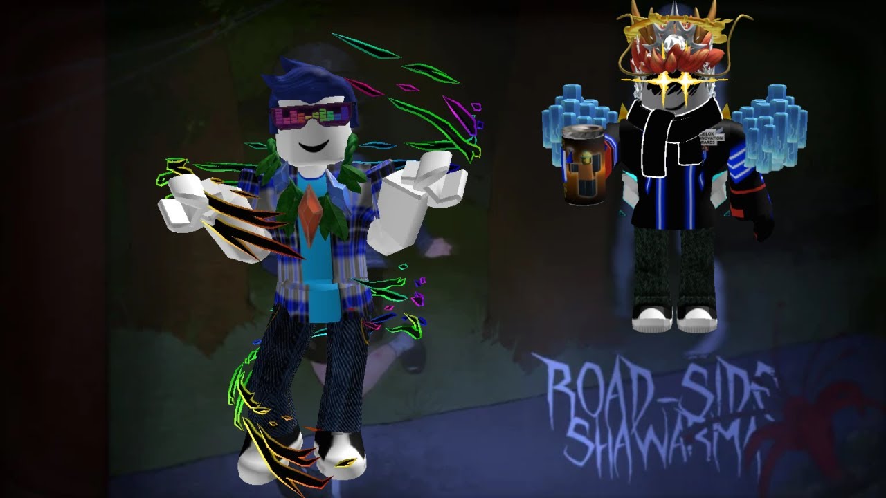 Road side shawarma horror game | Roblox