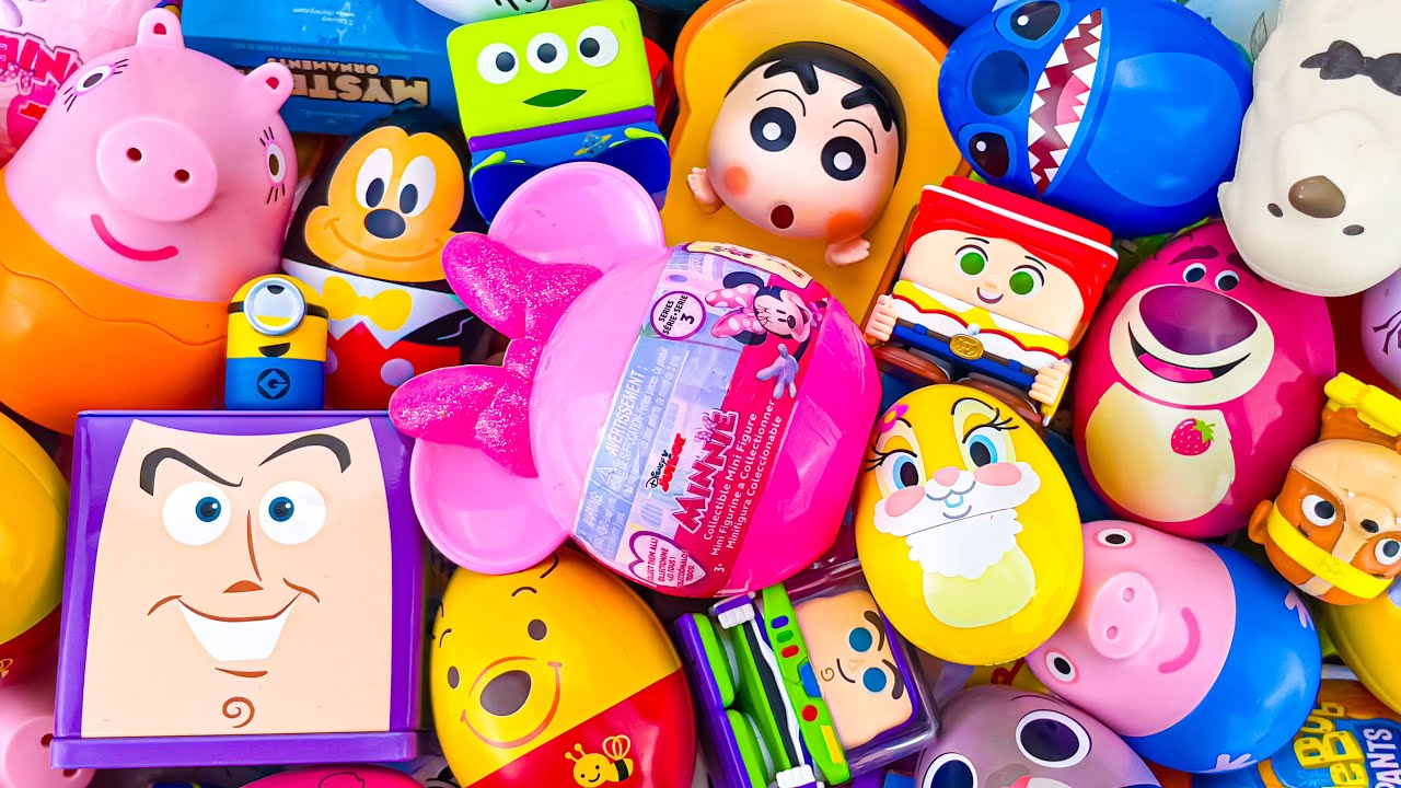 UNBOXING DISNEY SQUISHY Mystery Toys Series ASMR | NO TALKING