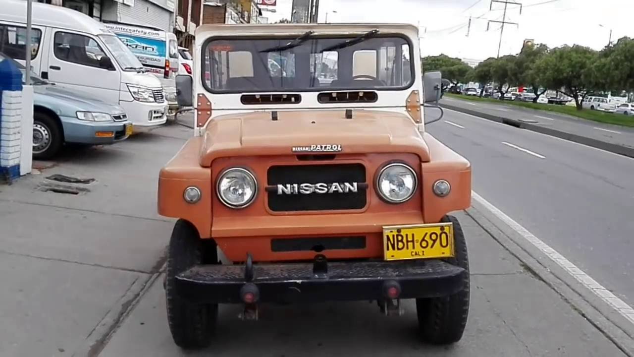 nissan patrol campero 4x4 gas gassolina 1976 autonebo