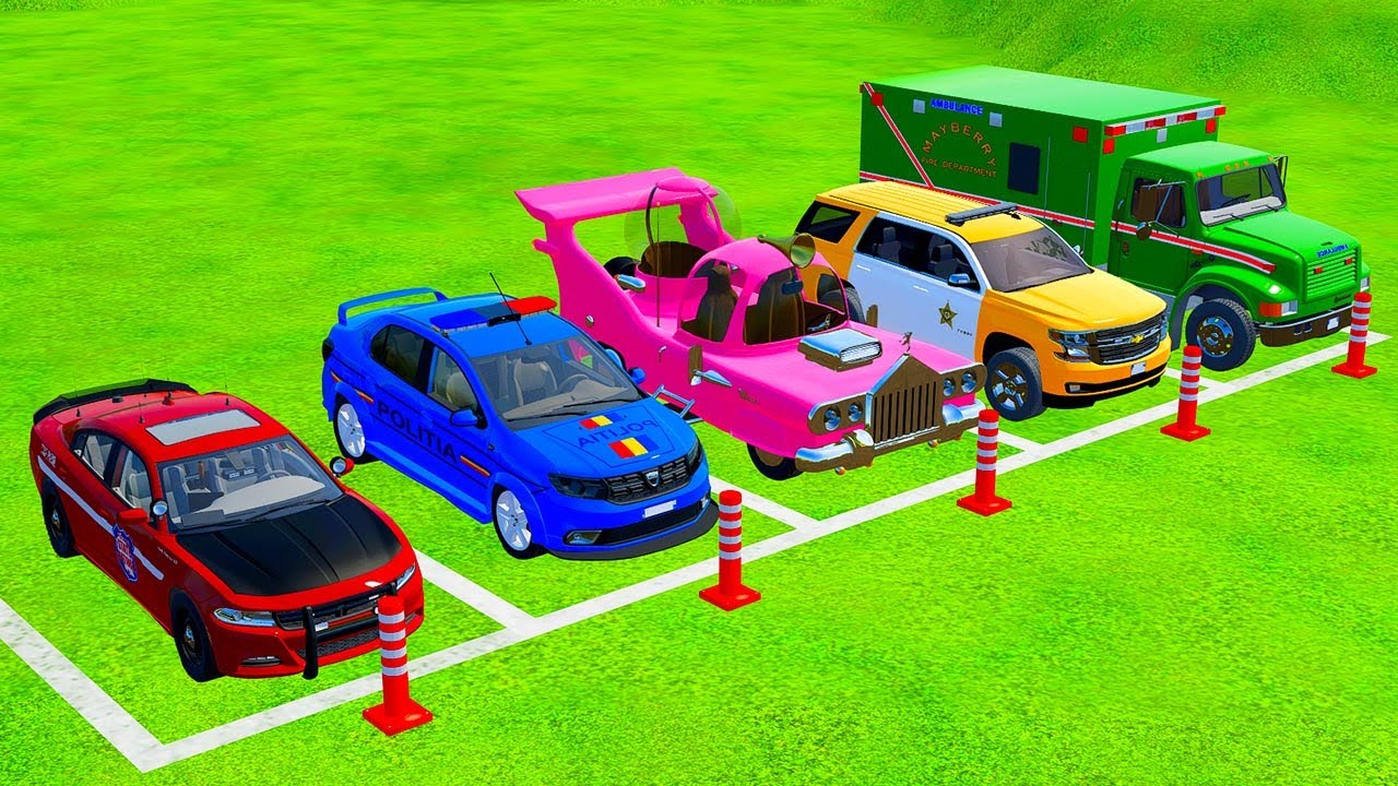 ALL Police & Emergency Vehicles Sent to Garage?! 🚨 | FS22