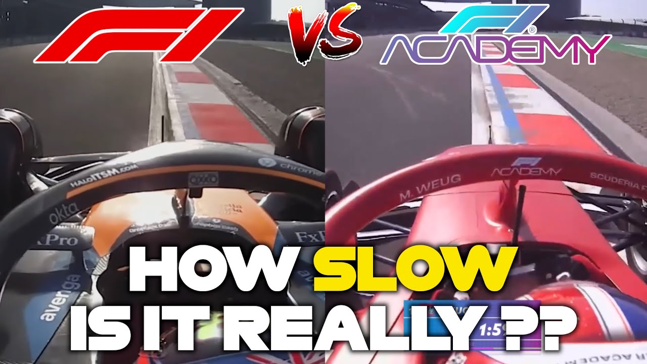 Can F1 Academy Keep Up With Formula 1 At Shanghai? | F1 vs F1 Academy Comparison